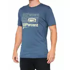 100% men's sports t-shirt with short sleeves KRAMER slate 