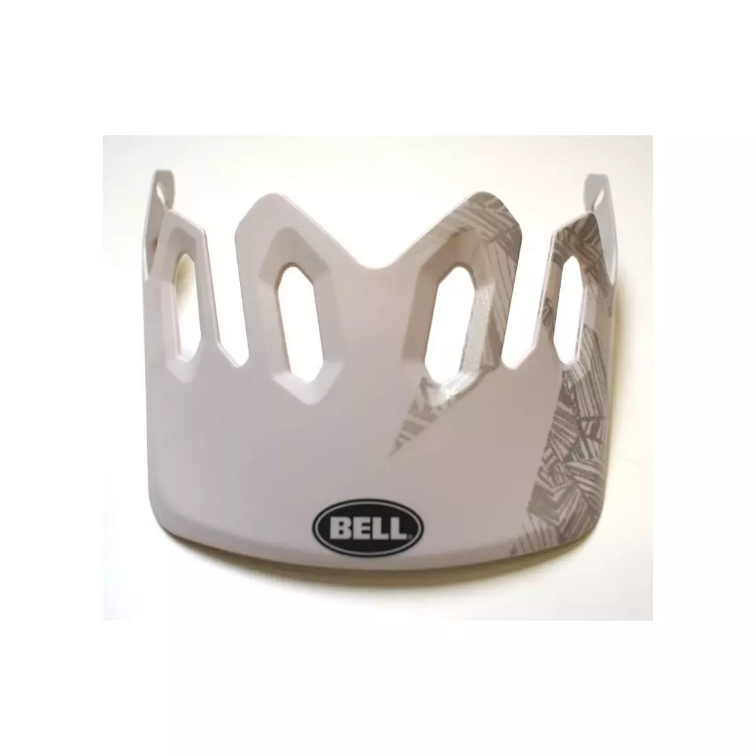 BELL canopy for bicycle helmet SUPER white silver BEL-8002838