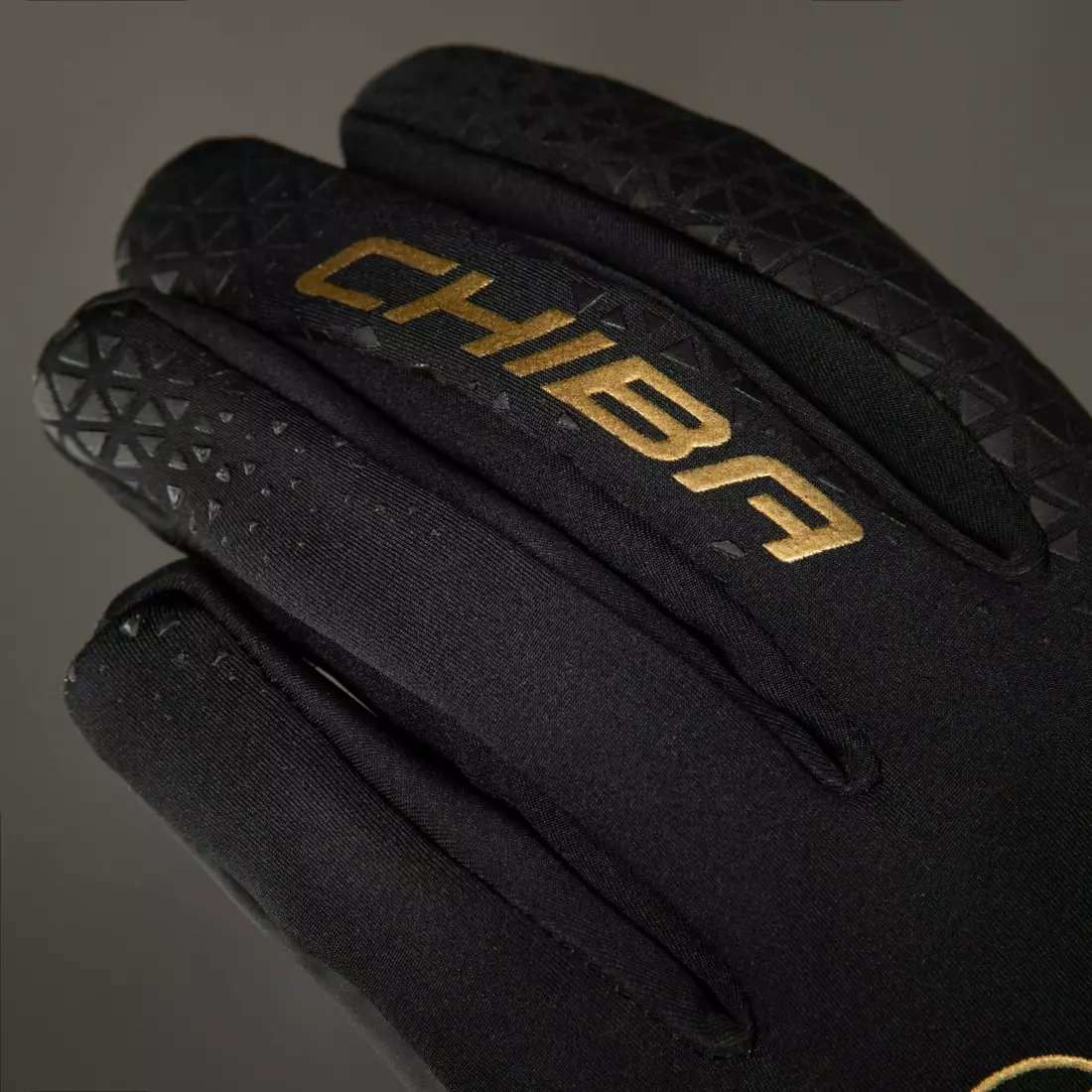 CHIBA Thin cycling gloves, BIOXCELL LIGHT WINTER black 3160120