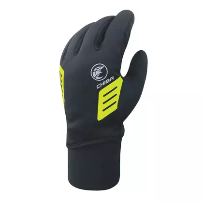 CHIBA winter gloves ICE black-fluo 3110220 