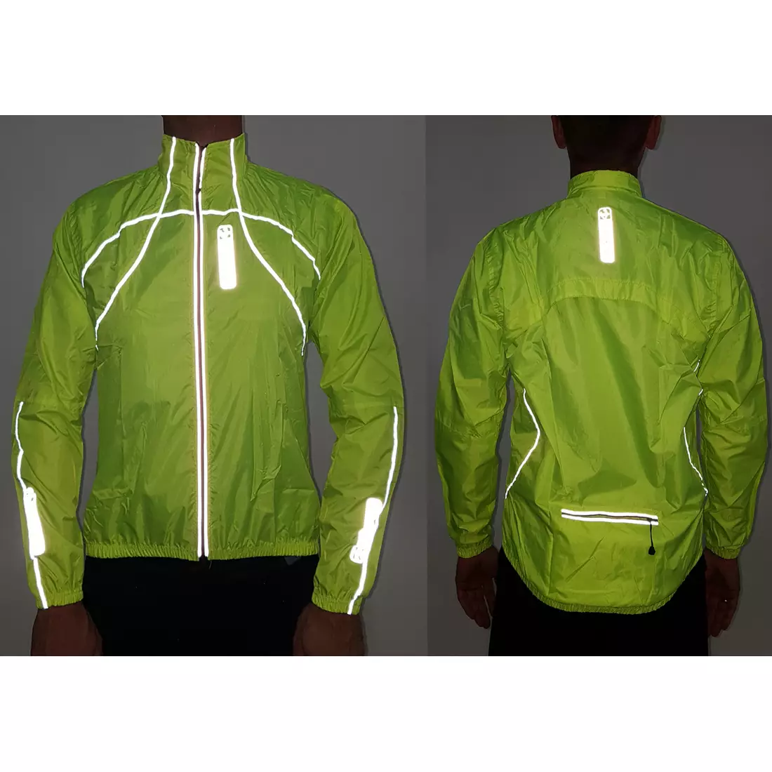 DEKO J1 rain jacket for bicycles blue