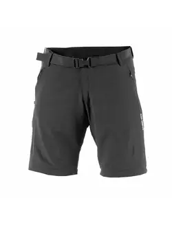 DEKO STR-M-001 male bicycle pants with detachable legs, black