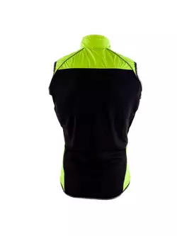 DEKO VEM-001 lightweight cycling vest, yellow