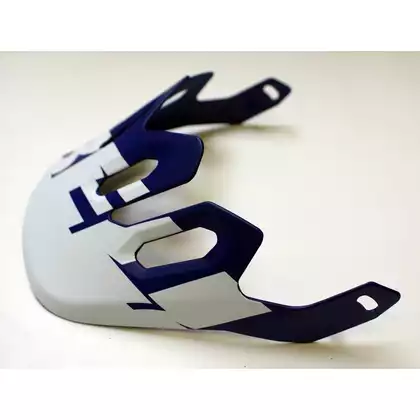 BELL canopy for bicycle helmet SUPER 3R/3 matte white blue BEL-7085309