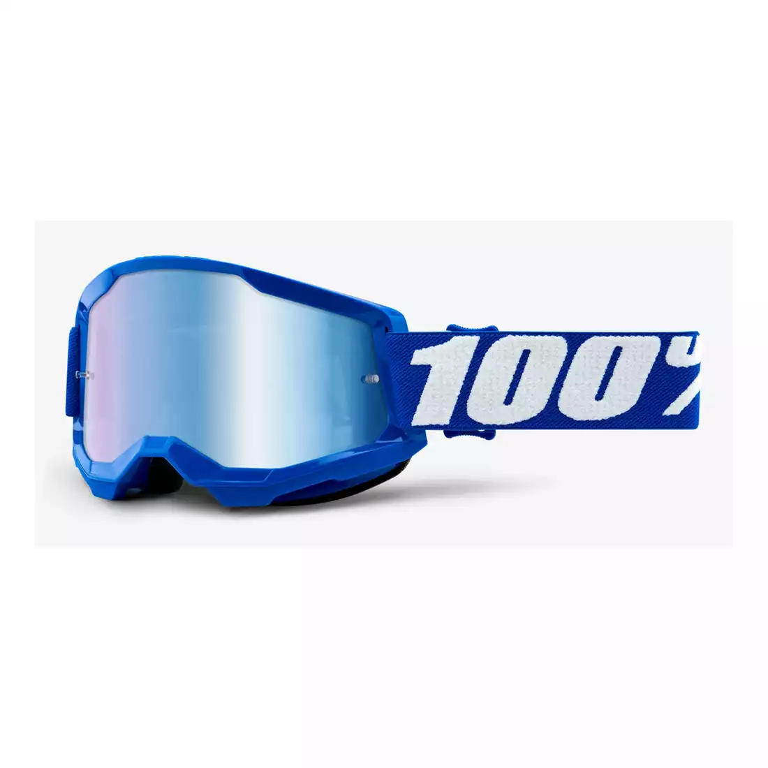 Mirror Blue Lens 100% Accuri 2 Bicycle Cycle Bike Goggle Blue 