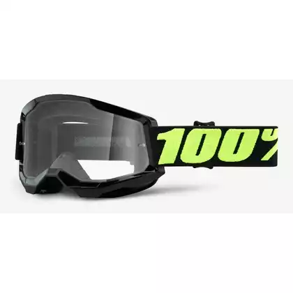 100% Prozent Scheibe Racecraft Accuri Strata Spiegel Brille Glas Goggle Lense MX 