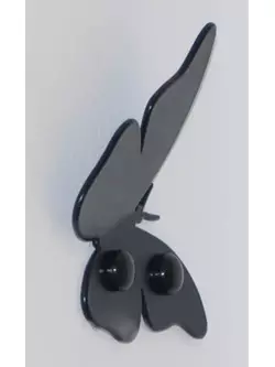 HNG clothes hanger butterly SCHMETTERLING black