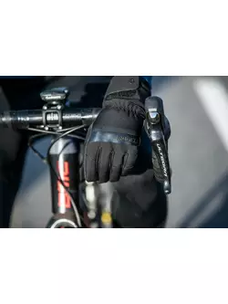 ROGELLI ARMOUR winter bicycle gloves, black