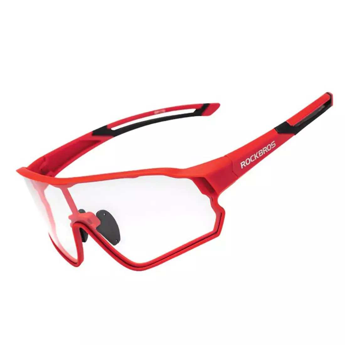 Rockbros 10137 bicycle / sports glasses with photochrom red 