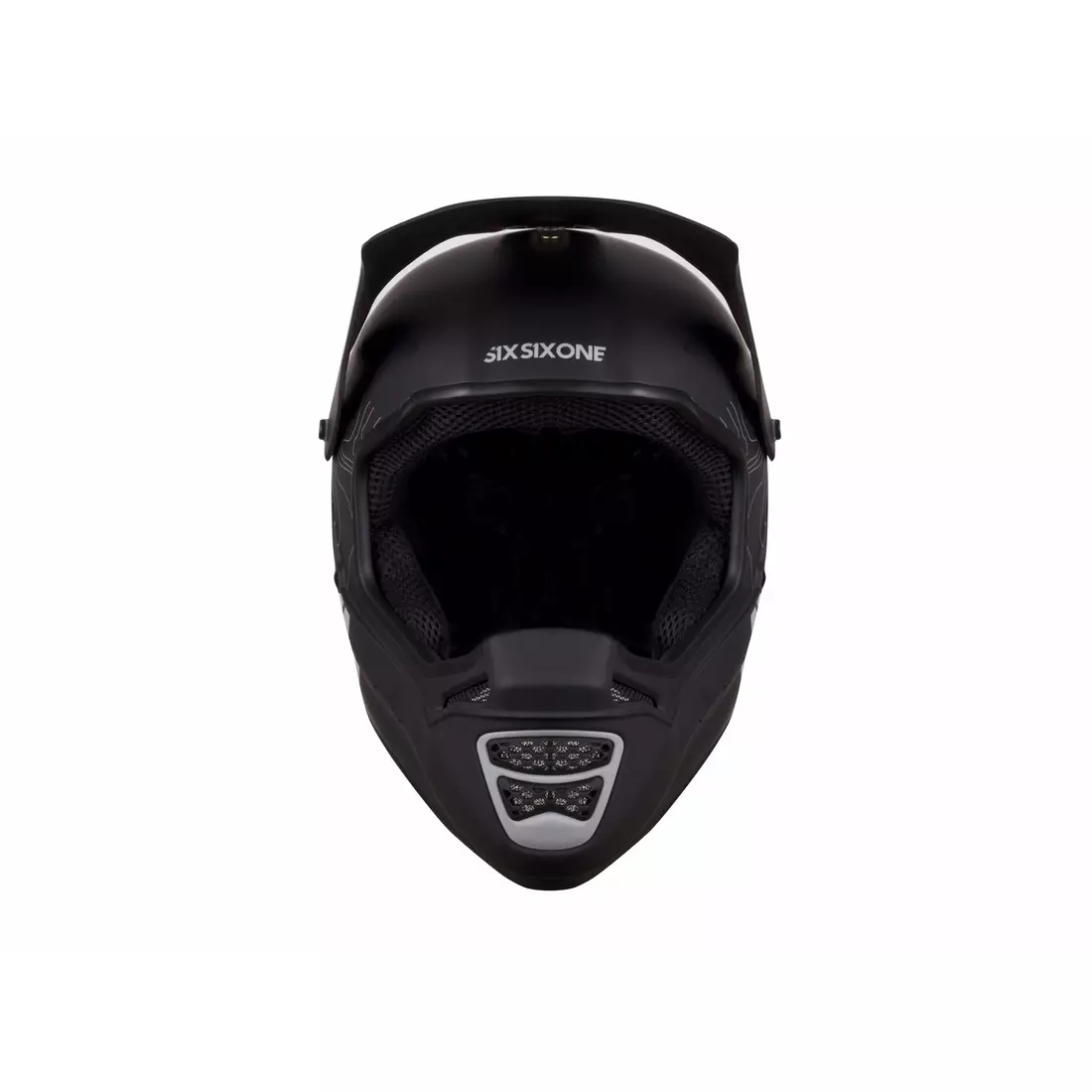 SisSixOne 661 RESET CONTOUR BLACK Fullface bike helmet black 