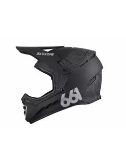 SisSixOne 661 RESET CONTOUR BLACK MIPS bicycle helmet fullface black