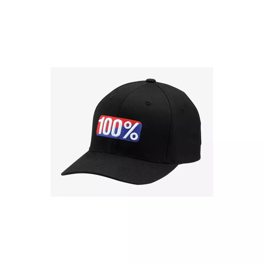 100% baseball cap CLASSIC X-Fit flexfit hat black STO-20011-001-18