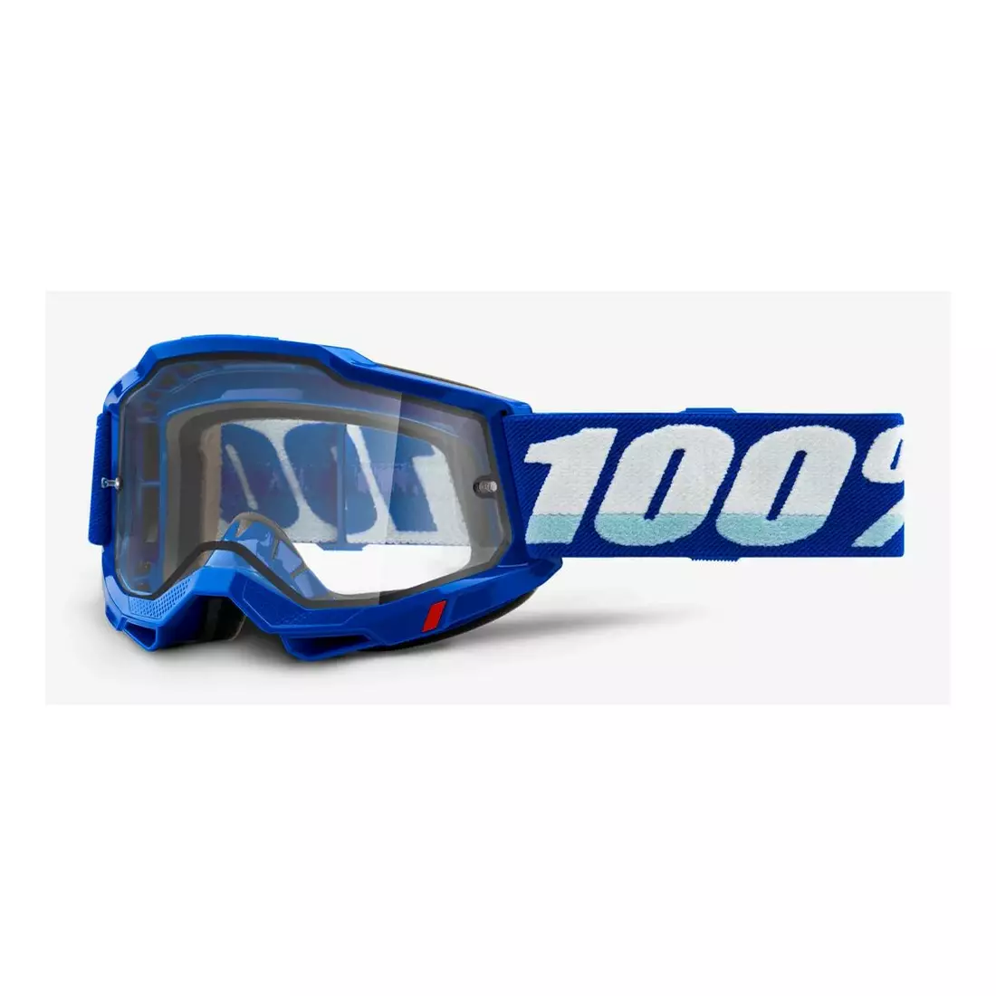 100% bicycle goggles ACCURI 2 ENDURO MOTO BLUE (transparent double pane) 1STO-50221-501-02