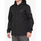 100% men's rain jacket APACHE Hooded Snap Jacket STO-39006-001-11