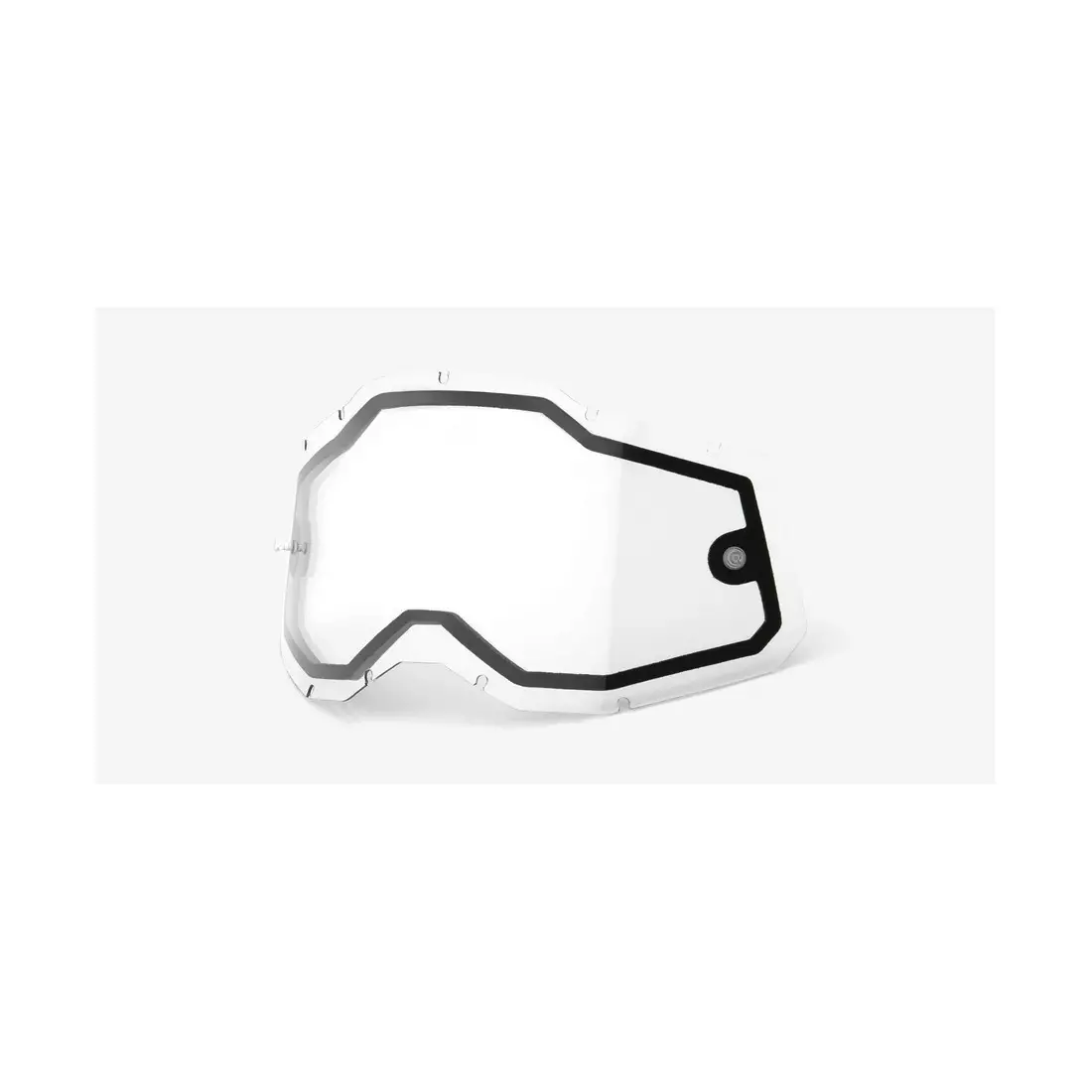 100% replaceable goggle lens RACECRAFT2/ACCURI2/STRATA2 (Dual Pane (No Venting) Clear) STO-51008-501-01