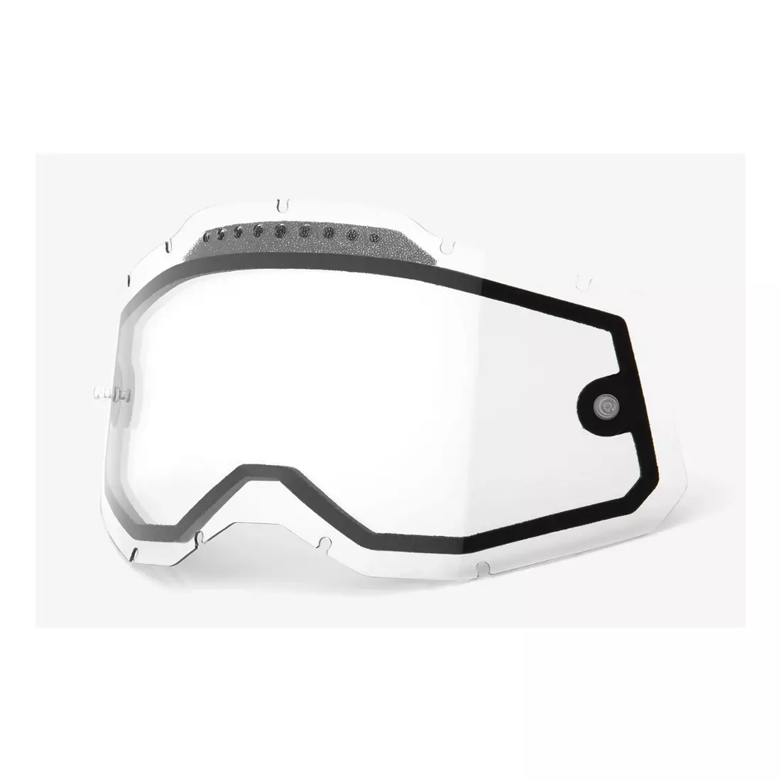 100% replaceable goggle lens RACECRAFT2/ACCURI2/STRATA2 (Dual Pane Vented clear) 