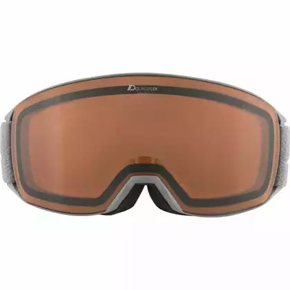 ALPINA ski / snowboard goggles M40 NAKISKA DH grey A7281123