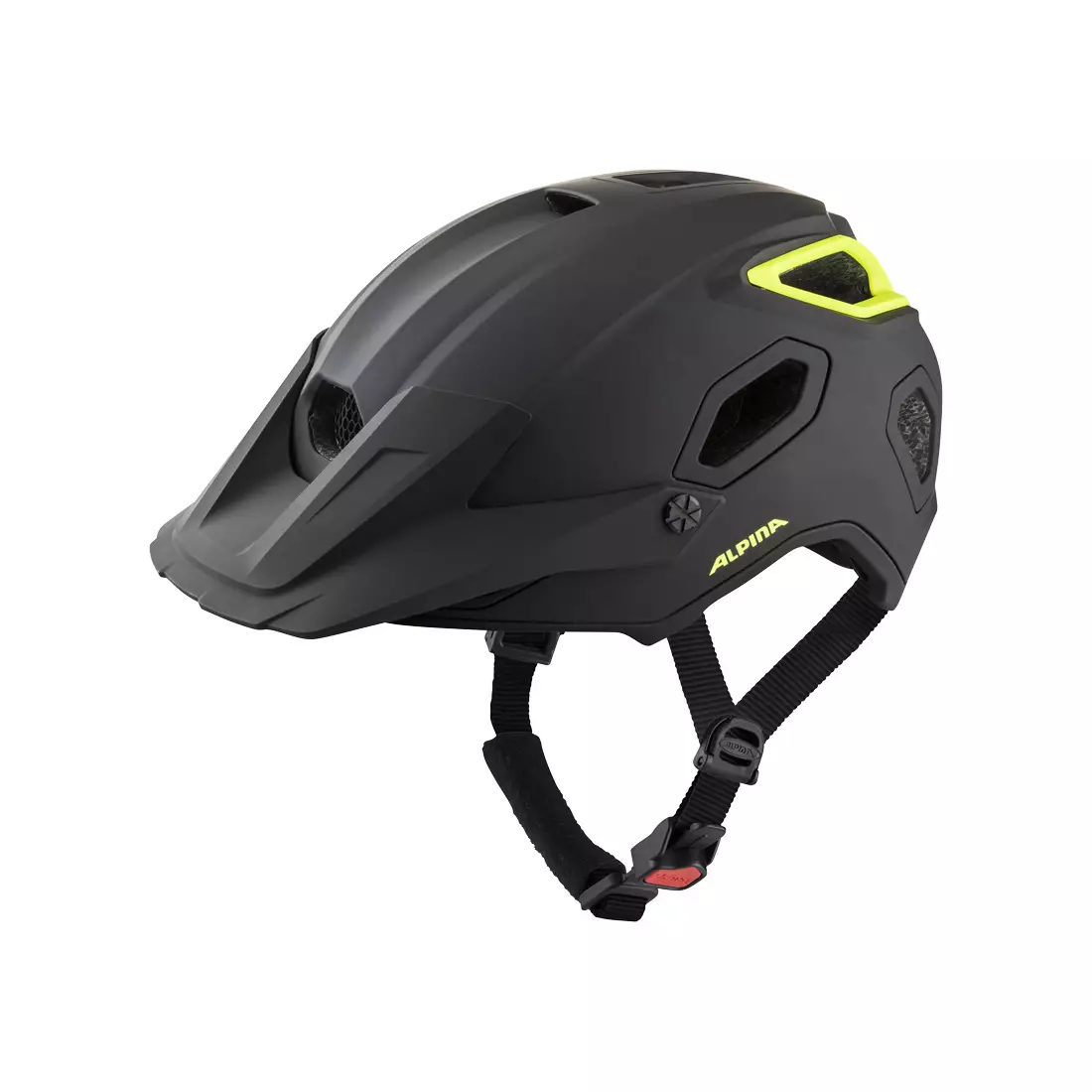 ALPINA bicycle helmet mtb COMOX black-neon matt A9751133