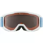 ALPINA ski / snowboard goggles JUNIOR PINEY SH white-skyblue A7268412