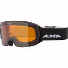 ALPINA ski/snowboard goggles M40 NAKISKA DH black matt A7281131