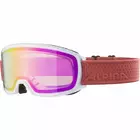 ALPINA ski/snowboard goggles M40 NAKISKA HM white-coral A7280812