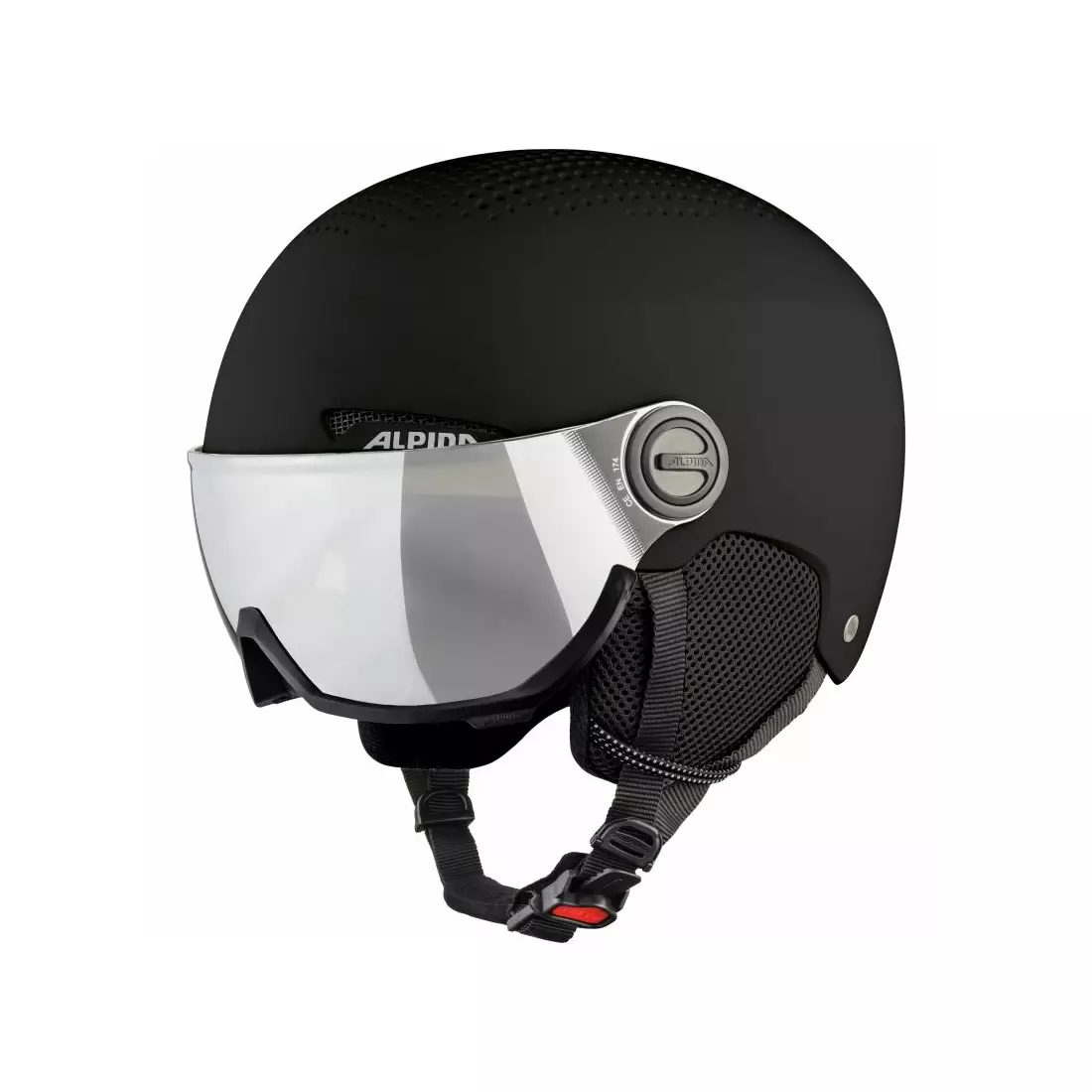 ALPINA ski/snowboard winter helmet ARBER VISOR black matt A9228330