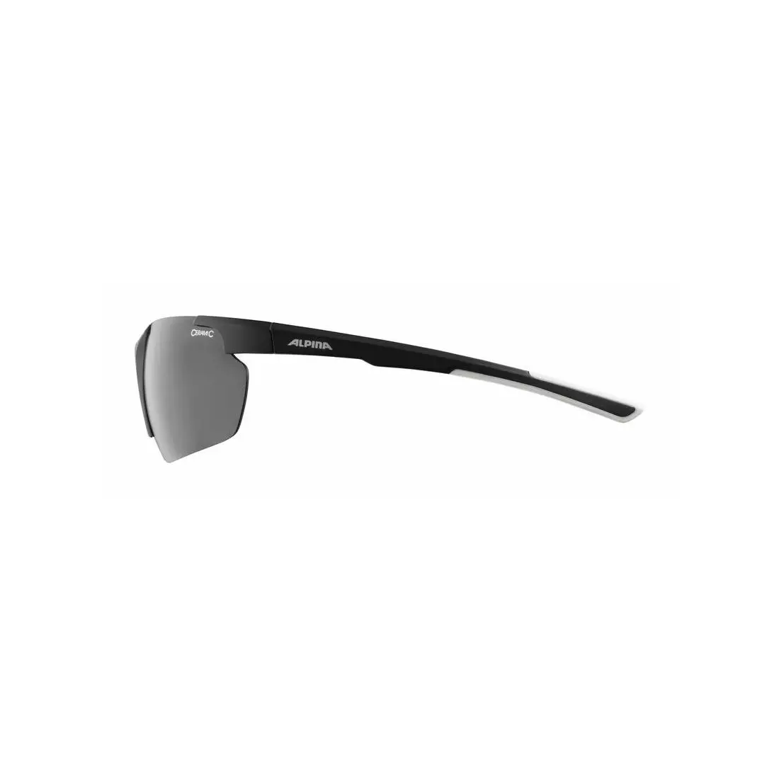 ALPINA sports goggles DEFFY HR BLACK  S3 black matt-white A8657431