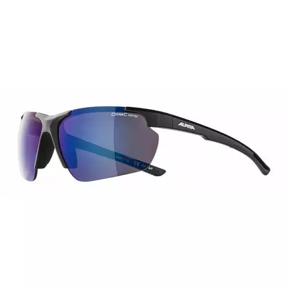 ALPINA sports goggles DEFFY HR BLUE MIRROR S3 black A8657332