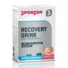Drink SPONSER RECOVERY DRINK strawberry-banana box (20 sachets x 60g)