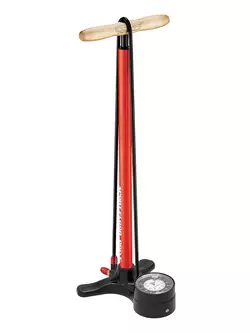 Floor pump LEZYNE SPORT FLOOR DRIVE 3.5 ABS-1 PRO CHUCK 220psi red 