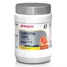 Low-calorie drink SPONSER L-CARNITIN 1000 red orange - can 400g 