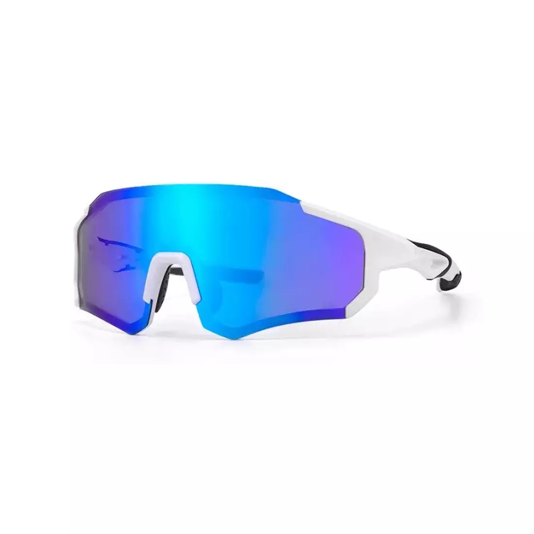 Rockbros 10183 bicycle / sports glasses with polarized white
