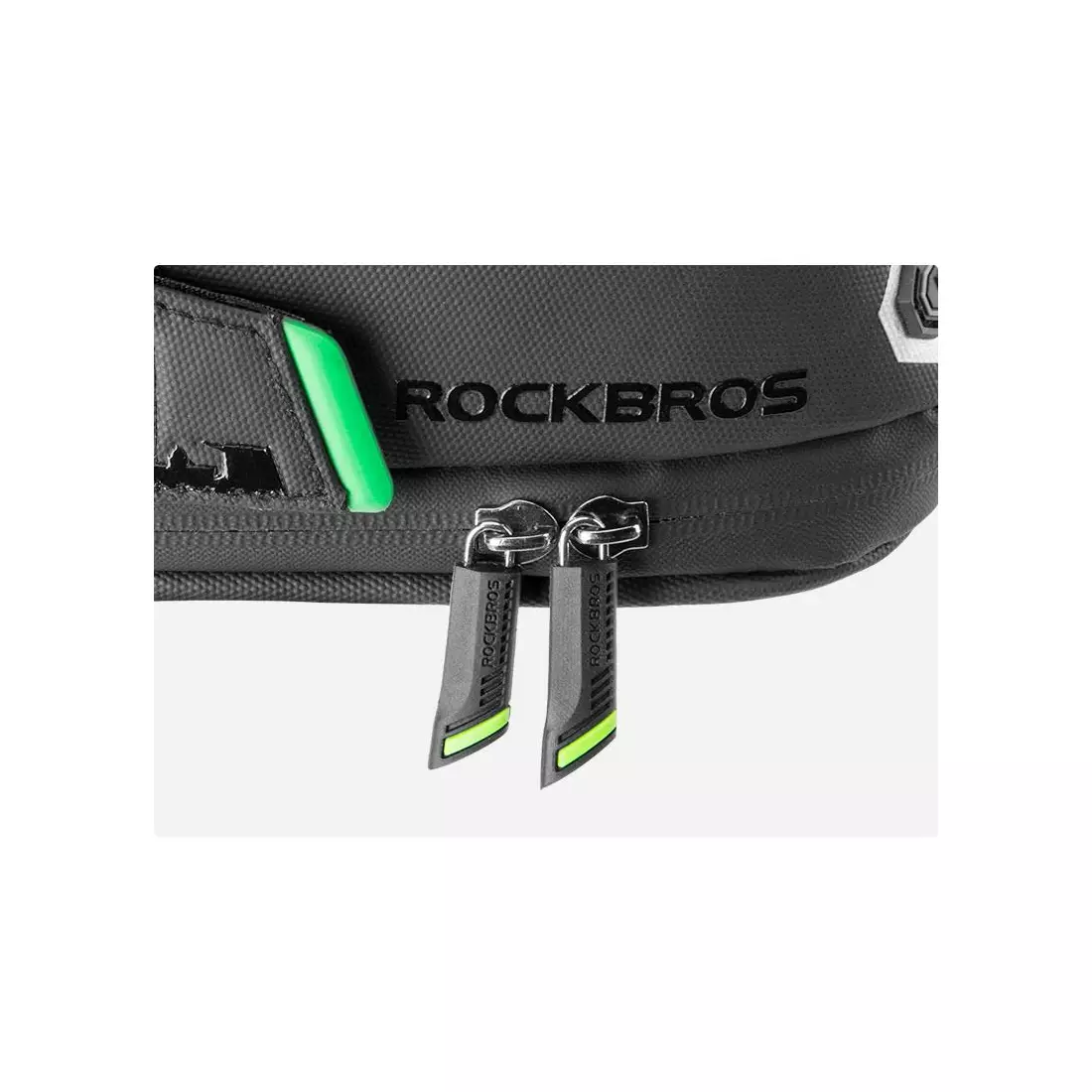Rockbros bicycle saddle bag LARGE 1.5l, black C27-1