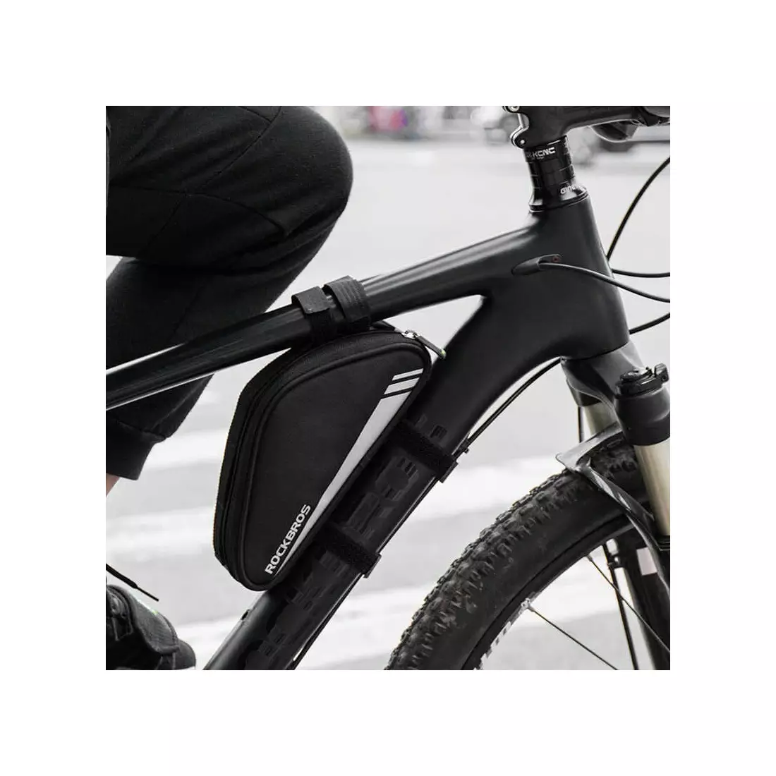 Rockbros bike bag / pannier under frame, black B55-BK