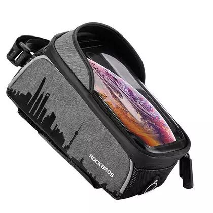 Rockbros frame phone bag, black 017-5