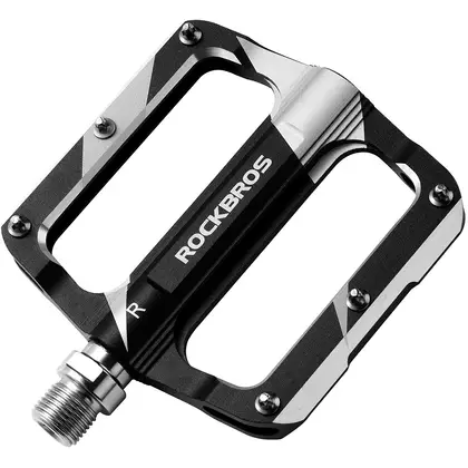 Rockbros platform pedals aluminium, black K306-BK