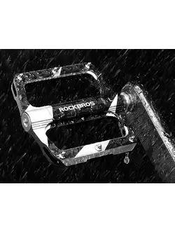 Rockbros platform pedals aluminium, black K306-BK