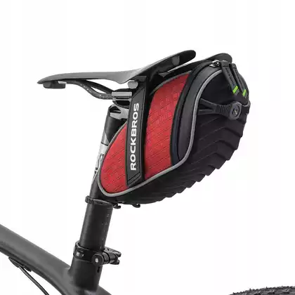 Rockbros Bicycle seat bag, red C16-R