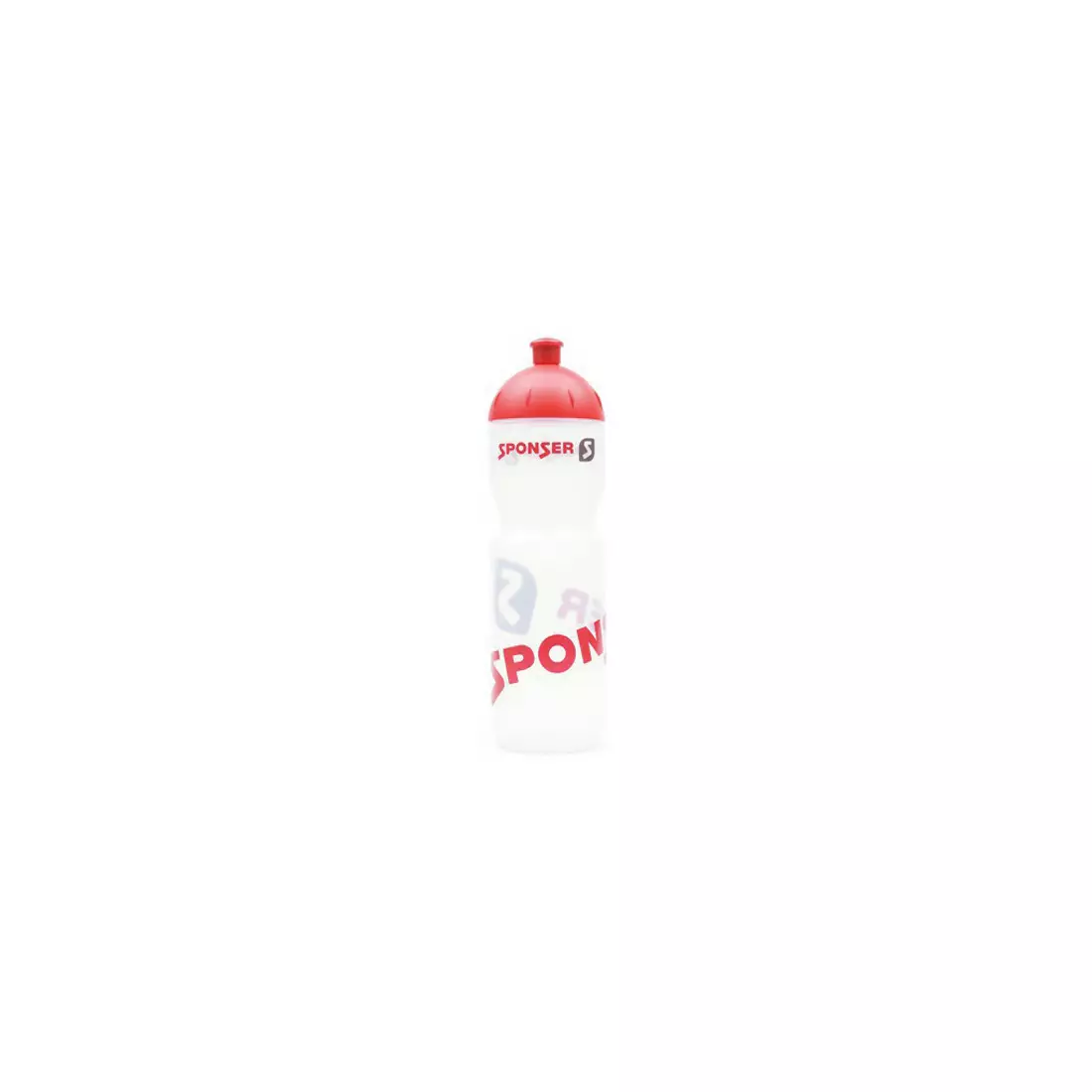 SPONSER bicycle water bottle FARBIG 750 ml transparent pink