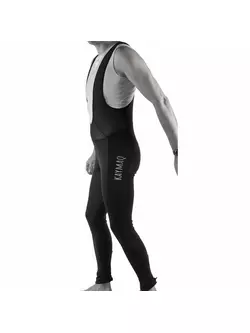 [Set] KAYMAQ winter pants, softshell, with braces, without pad CREEK II + KAYMAQ BOXER men's cycling boxer shorts with padding