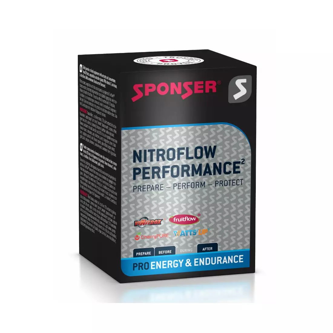 Supplement SPONSER NITROFLOW PERFORMANCE  (box of 10 sachets x 7g)