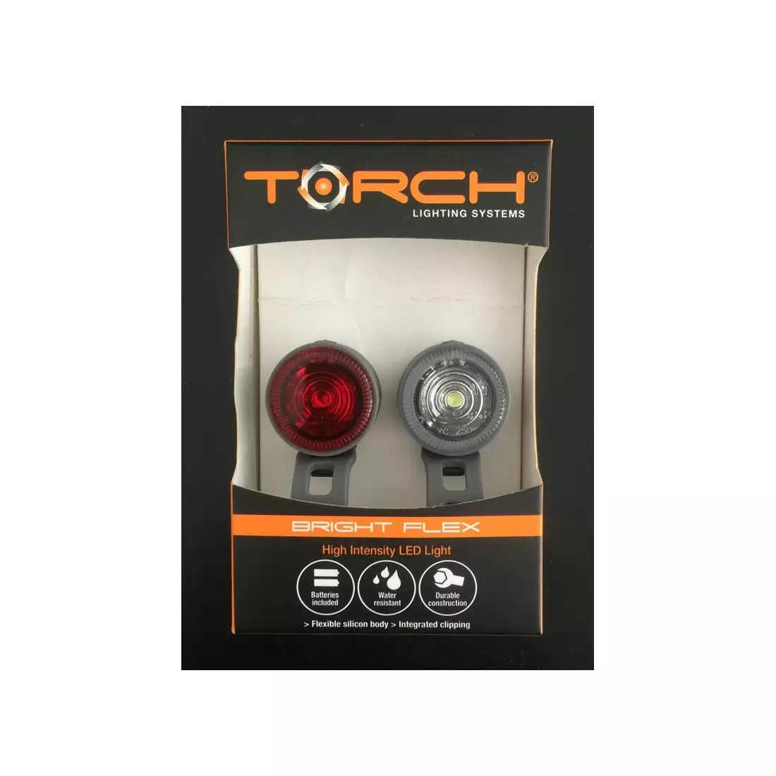 TORCH set of bike lights 55010 