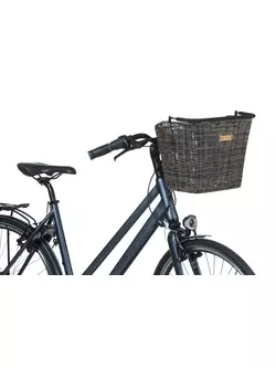 BASIL BREMEN RATTAN LOOK KF bicycle handlebar basket, nature brown 