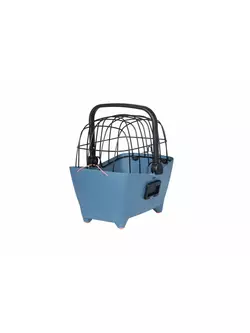 BASIL bicycle basket for animals BUDDY KF blue 20020