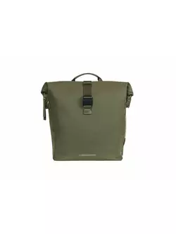 BASIL rear bicycle panniers SOHO DOUBLE BAG NORDLICHT 41L moss green 18077