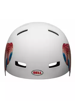 BELL bike helmet bmx LOCAL matte white eyes BEL-7129025