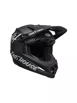 BELL bike helmet full face FULL-9 CARBON fasthouse matte black white BEL-7101368