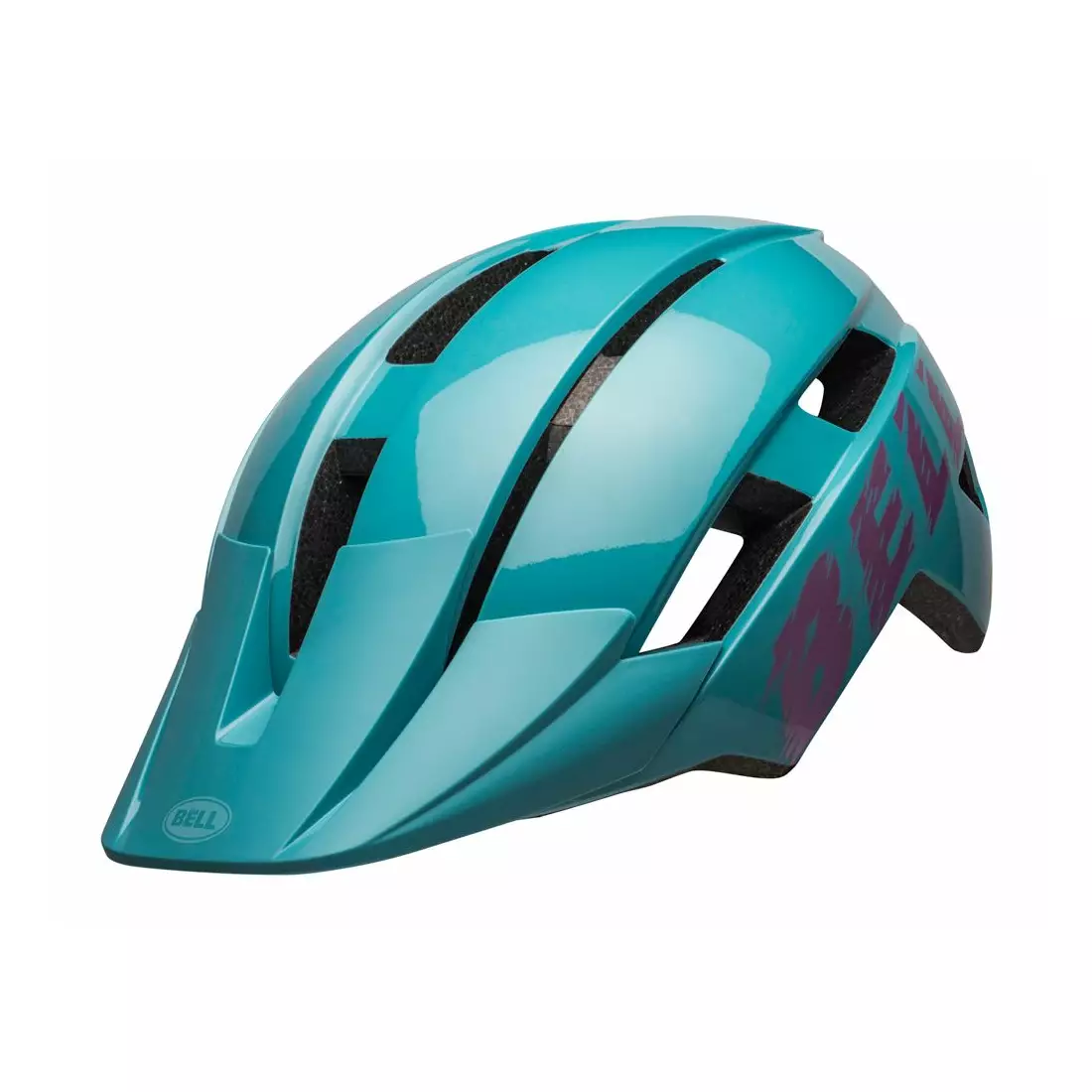 BELL children's bicycle helmet SIDETRACK II light blue pink BEL-7116446