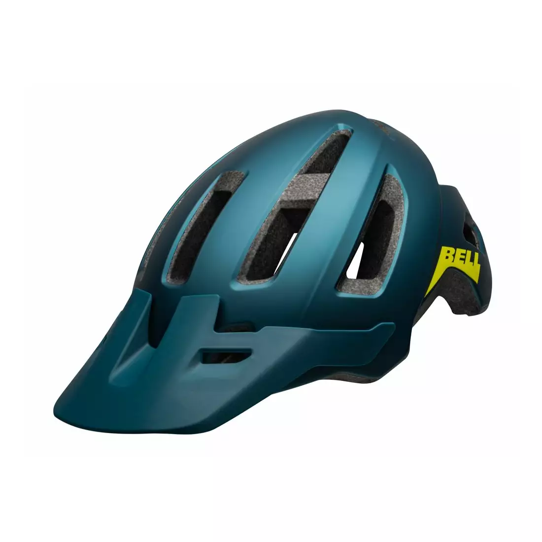 BELL children's/junior bicycle helmet NOMAD JR INTEGRATED MIPS matte blue hi-viz BEL-7118737