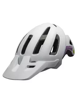 BELL children's/junior bicycle helmet NOMAD JR INTEGRATED MIPS matte white purple BEL-7118738